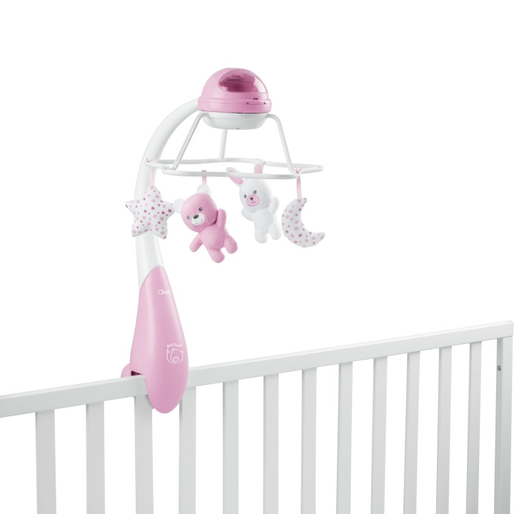 Chicco Rainbow cot mobile pink (300-00011041100000) in the group TOYS, KIDS & BABY PRODUCTS / Baby toys / Activity toys at TP E-commerce Nordic AB (D27673)