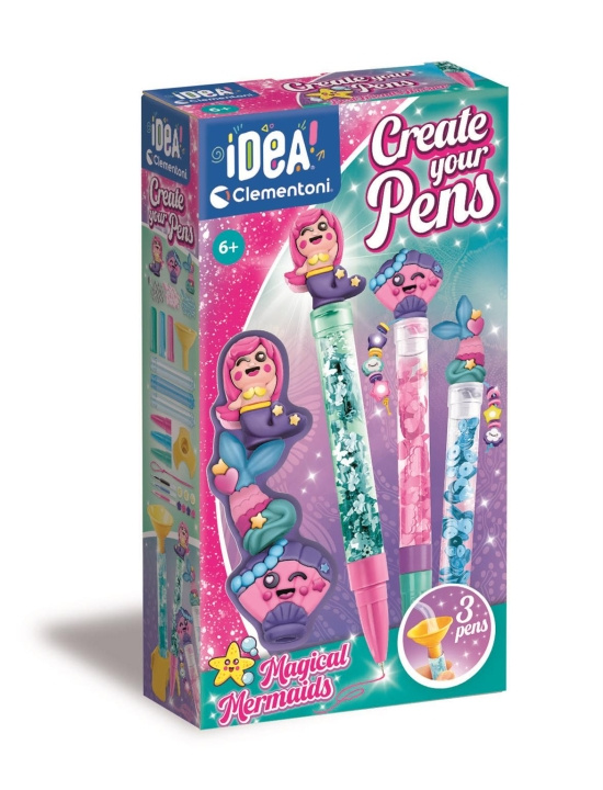 Clementoni Create your Pens - Magical Mermaids (I-18159) in the group TOYS, KIDS & BABY PRODUCTS / Toys / Crafts at TP E-commerce Nordic AB (D27681)
