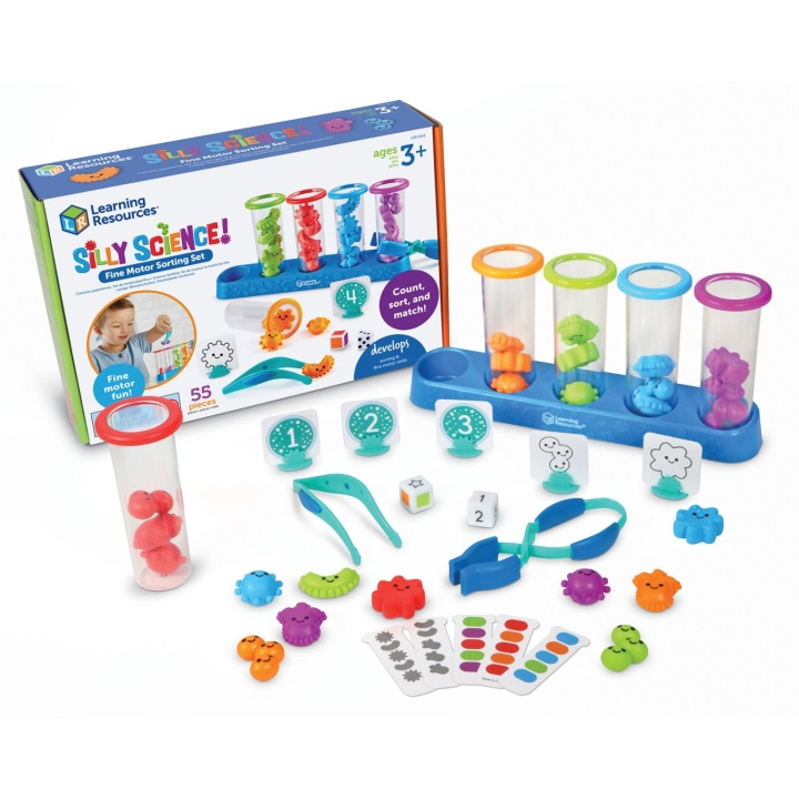 Learning Resources Silly Science Fine Motor Sorting Set (LSP5542-SCA) in the group TOYS, KIDS & BABY PRODUCTS / Toys / Play set at TP E-commerce Nordic AB (D27703)