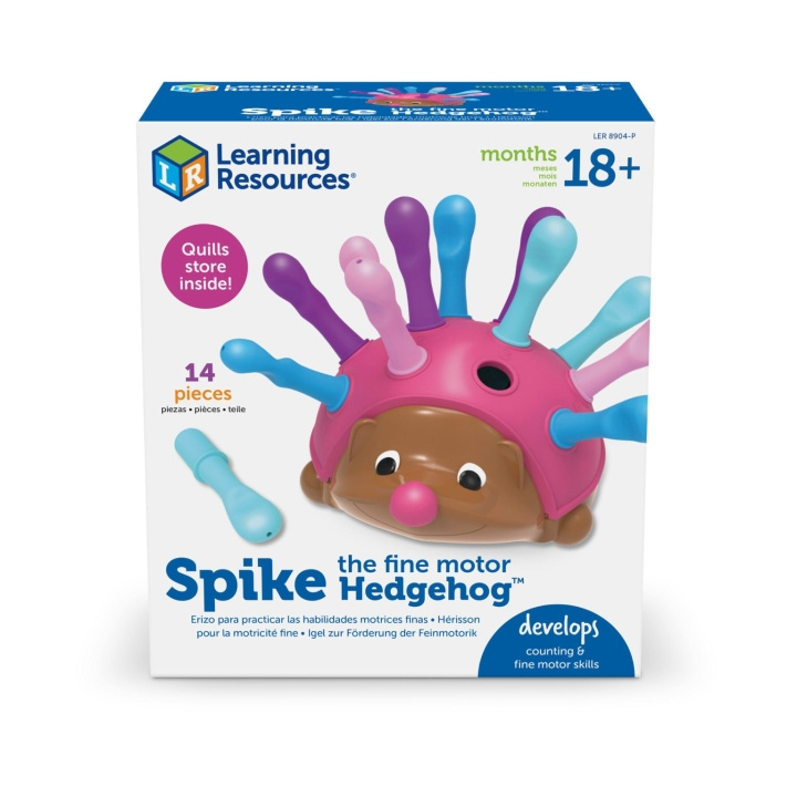 Learning Resources Spike The Fine Motor Hedgehog (LSP8904-SCA) in the group TOYS, KIDS & BABY PRODUCTS / Toys / Play set at TP E-commerce Nordic AB (D27704)