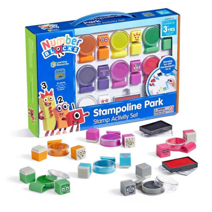 Learning Resources – Numberblocks – Activity Set with Stamps (HM94563-SCA) in the group TOYS, KIDS & BABY PRODUCTS / Baby toys / Activity toys at TP E-commerce Nordic AB (D27705)