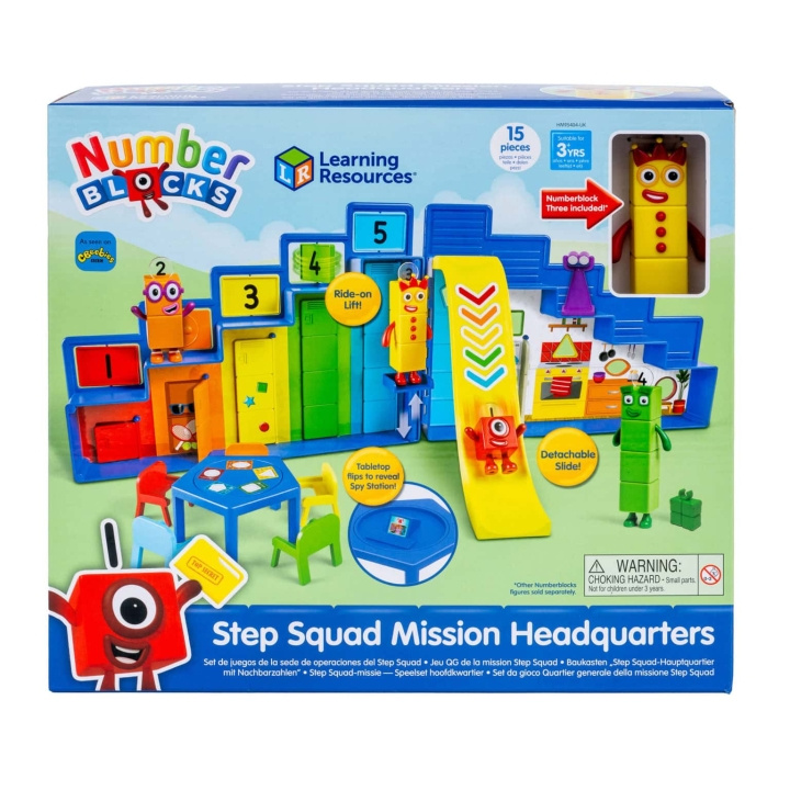 Learning Resources Numberblocks Step Squad Mission Headquarters (HM95404-SCA) in the group TOYS, KIDS & BABY PRODUCTS / Toys / Building toys / Toy blocks at TP E-commerce Nordic AB (D27706)