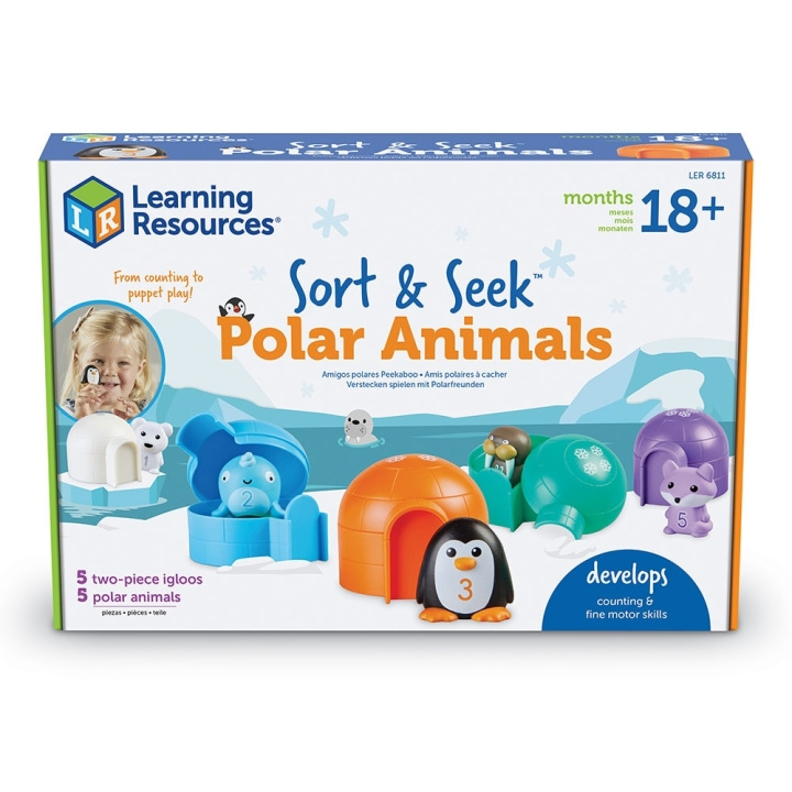 Learning Resources Sort & Seek Polar Animals (LSP6811-SCA) in the group TOYS, KIDS & BABY PRODUCTS / Toys / Play set at TP E-commerce Nordic AB (D27707)