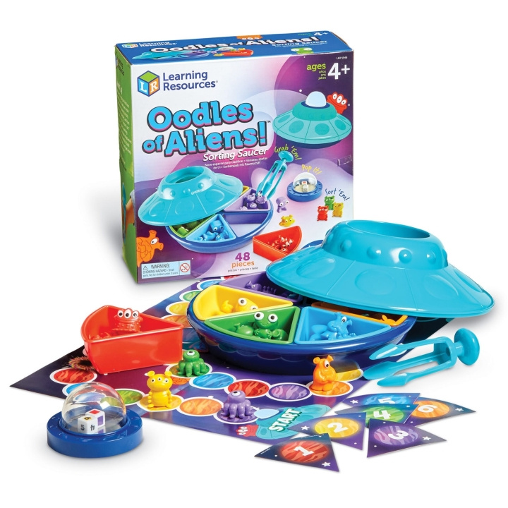 Learning Resources Oodles of Aliens! Sorting Saucer (LSP5546-SCA) in the group TOYS, KIDS & BABY PRODUCTS / Baby toys / Activity toys at TP E-commerce Nordic AB (D27709)