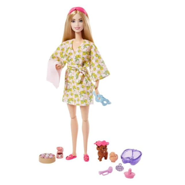 Barbie – Self-Care Spa Day Doll (HKT90) in the group TOYS, KIDS & BABY PRODUCTS / Toys / Docks & Accessories at TP E-commerce Nordic AB (D27712)
