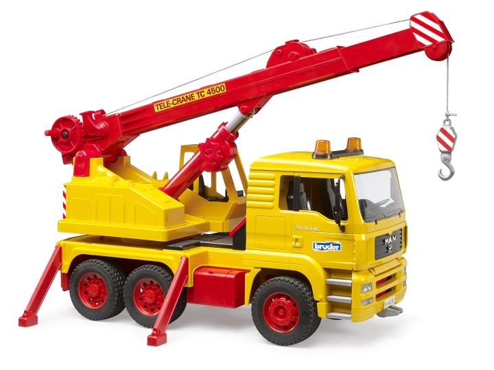 Bruder MAN TGA Kran-LKW (01054) in the group TOYS, KIDS & BABY PRODUCTS / Toys / Toy cars at TP E-commerce Nordic AB (D27741)