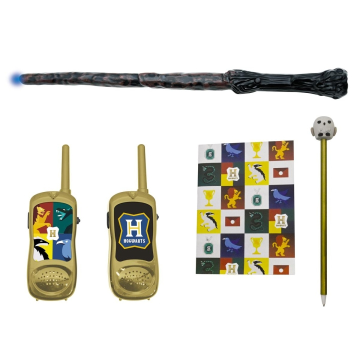 Lexibook Harry Potter kit with Walkie-talkie up to 120m, booklet, pen and magic stick (RPTW11HP) in the group Sport, leisure & Hobby / Outdoor recreation / Walkie-talkies at TP E-commerce Nordic AB (D27746)
