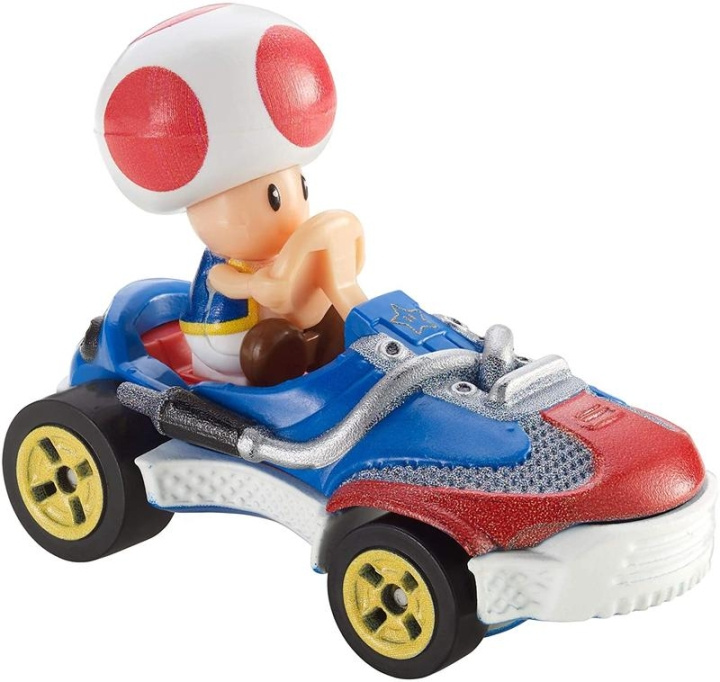 Hot Wheels Super Mario Bros - Toad (GJH63) in the group TOYS, KIDS & BABY PRODUCTS / Toys / Toy cars at TP E-commerce Nordic AB (D27749)