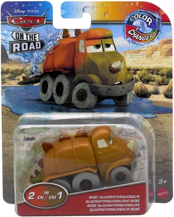 Disney Cars - Color Changers - Baby Quadratorquosaur (HDM68) in the group TOYS, KIDS & BABY PRODUCTS / Toys / Toy cars at TP E-commerce Nordic AB (D27753)