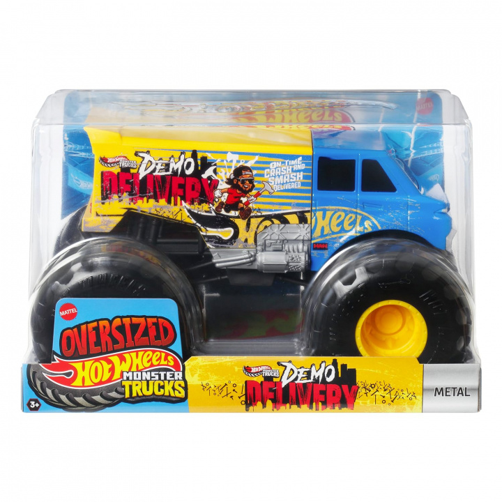 Hot Wheels Monster Trucks 1:24 Die-Cast - Demo Delivery in the group TOYS, KIDS & BABY PRODUCTS / Toys / Toy cars at TP E-commerce Nordic AB (D27756)