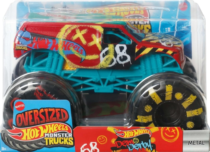Hot Wheels Monster Trucks 1:24 Die-Cast - Demo Derby in the group TOYS, KIDS & BABY PRODUCTS / Toys / Toy cars at TP E-commerce Nordic AB (D27759)