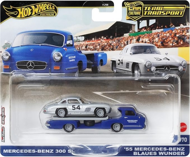 Hot Wheels Team Transport Culture Die-cast Cars, Mercedes-Benz (HVR48) in the group TOYS, KIDS & BABY PRODUCTS / Toys / Toy cars at TP E-commerce Nordic AB (D27764)