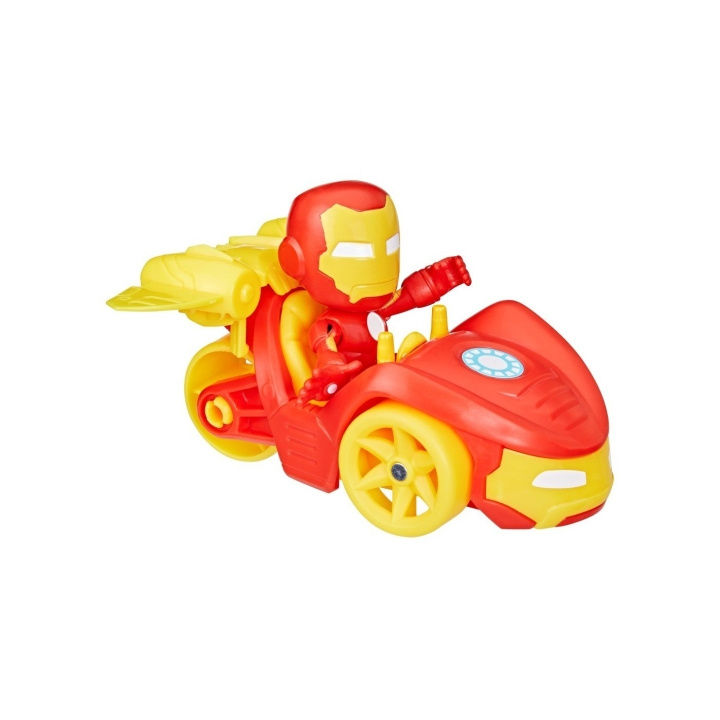 Disney Spidey and His Amazing Friends – Vehicle and Accessory Set - Iron Man in the group TOYS, KIDS & BABY PRODUCTS / Toys / Play set at TP E-commerce Nordic AB (D27787)