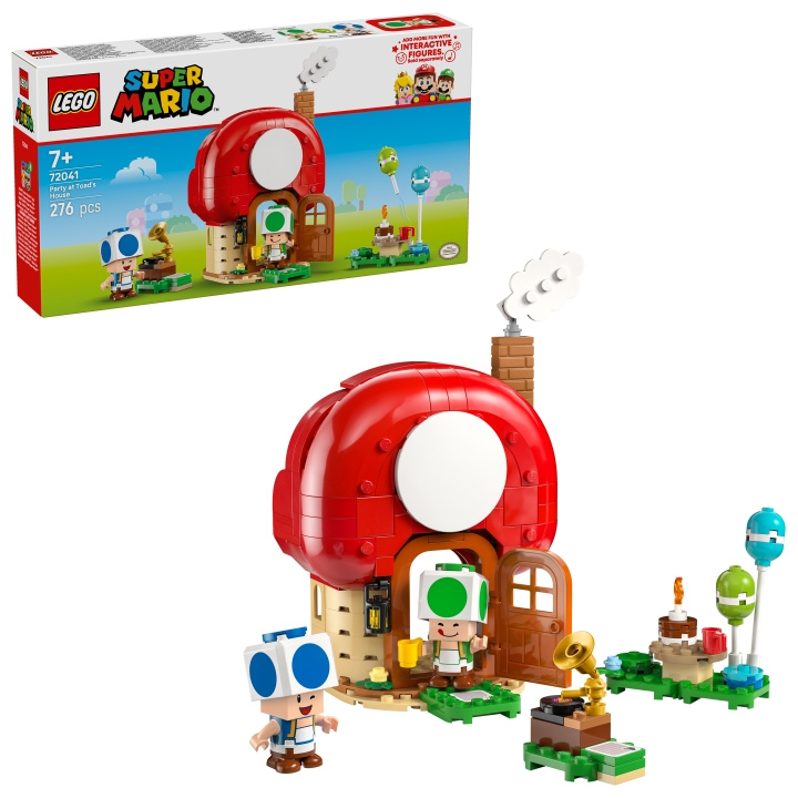 LEGO Super Mario - Party at Toad\'s House (72041) in the group TOYS, KIDS & BABY PRODUCTS / Toys / Building toys / Lego at TP E-commerce Nordic AB (D27804)