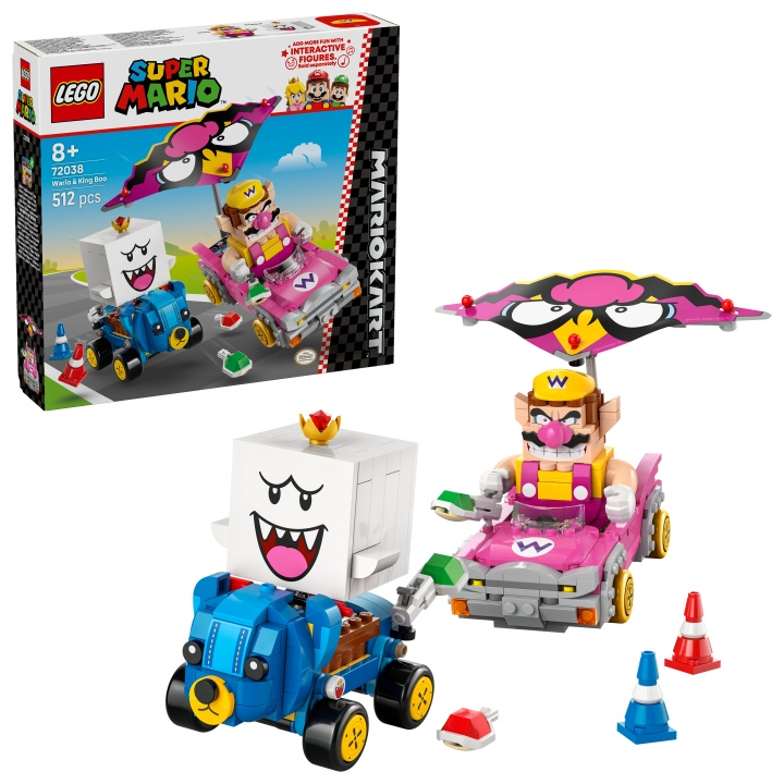 LEGO Super Mario - Mario Kart™ – Wario & King Boo (72038) in the group TOYS, KIDS & BABY PRODUCTS / Toys / Building toys / Lego at TP E-commerce Nordic AB (D27818)