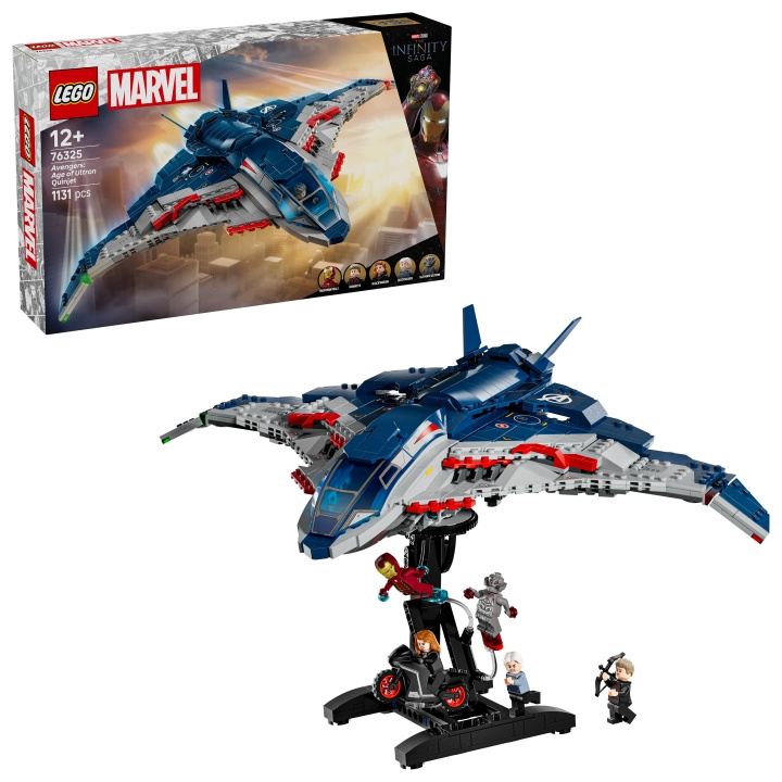 LEGO Super Heroes - Avengers: Age of Ultron Quinjet (76325) in the group TOYS, KIDS & BABY PRODUCTS / Toys / Building toys / Lego at TP E-commerce Nordic AB (D27824)