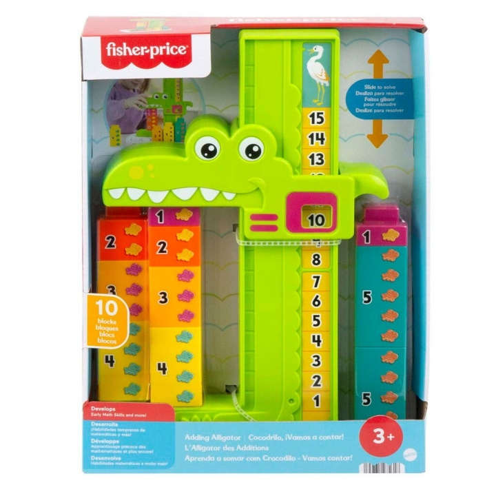 Fisher-Price Adding Alligator (JCT13) in the group TOYS, KIDS & BABY PRODUCTS / Toys / Play set at TP E-commerce Nordic AB (D27844)