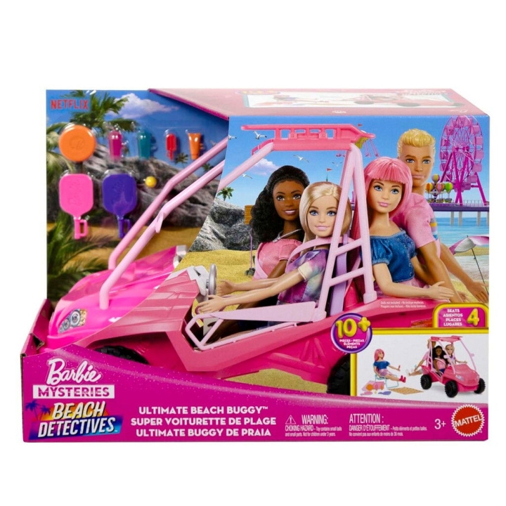 Barbie Mysteries Beach Buggy (JFV68) in the group TOYS, KIDS & BABY PRODUCTS / Toys / Docks & Accessories at TP E-commerce Nordic AB (D27856)