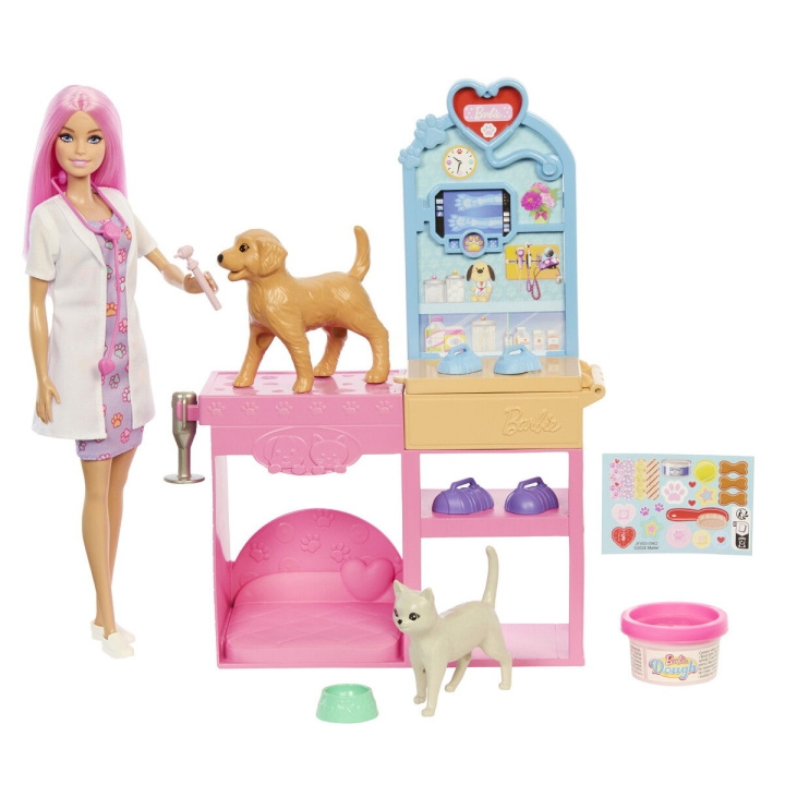 Barbie Fast Cast Pet Vet Clinic (JFX93) in the group TOYS, KIDS & BABY PRODUCTS / Toys / Docks & Accessories at TP E-commerce Nordic AB (D27857)