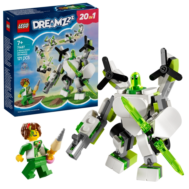 LEGO DREAMZzz - Z-Blob\'s Robot and Vehicle Adventures (71487) in the group TOYS, KIDS & BABY PRODUCTS / Toys / Building toys / Lego at TP E-commerce Nordic AB (D27871)