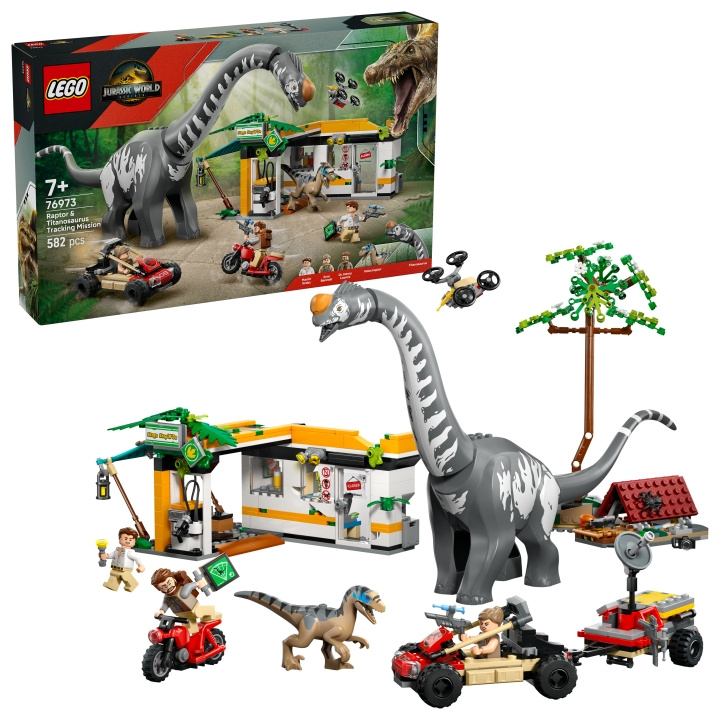 LEGO Raptor & Titanosaurus Tracking Mission (6526384) in the group TOYS, KIDS & BABY PRODUCTS / Toys / Building toys / Lego at TP E-commerce Nordic AB (D27872)
