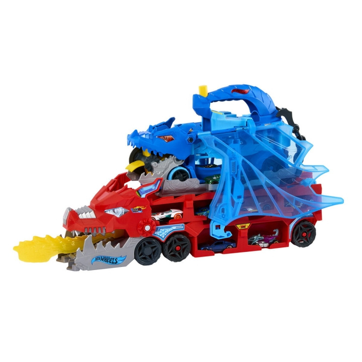 Hot Wheels City Ultimate Dual Dragon Hauler (JBM72) in the group TOYS, KIDS & BABY PRODUCTS / Toys / Toy cars at TP E-commerce Nordic AB (D27873)