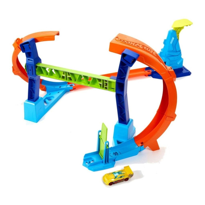 Hot Wheels Stunt Tracks Corkscrew Jump Champion (JFH36) in the group TOYS, KIDS & BABY PRODUCTS / Toys / Play set at TP E-commerce Nordic AB (D27875)