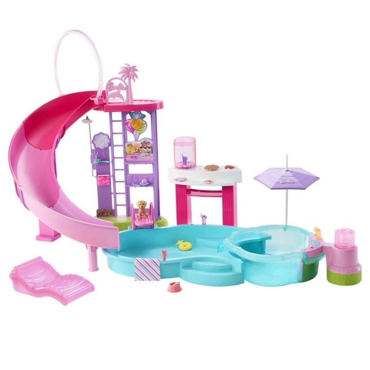 Barbie Dream Pool (JFP01) in the group TOYS, KIDS & BABY PRODUCTS / Toys / Docks & Accessories at TP E-commerce Nordic AB (D27881)