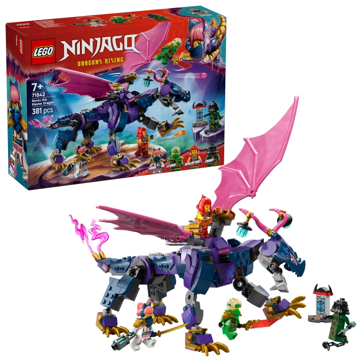 LEGO Ninjago - Rontu the Master Dragon (71842) in the group TOYS, KIDS & BABY PRODUCTS / Toys / Building toys / Lego at TP E-commerce Nordic AB (D27891)