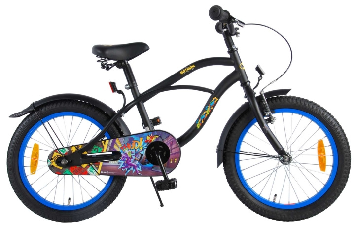BATMAN Volare - Children\'s Bicycle 18 - Batman Black (81834) in the group TOYS, KIDS & BABY PRODUCTS / Outdoor toys / Bicycles & Scooters at TP E-commerce Nordic AB (D27932)