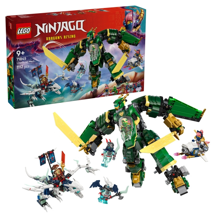 LEGO Ninjago - Lloyd\'s Jet Mech (71845) in the group TOYS, KIDS & BABY PRODUCTS / Toys / Building toys / Lego at TP E-commerce Nordic AB (D27937)