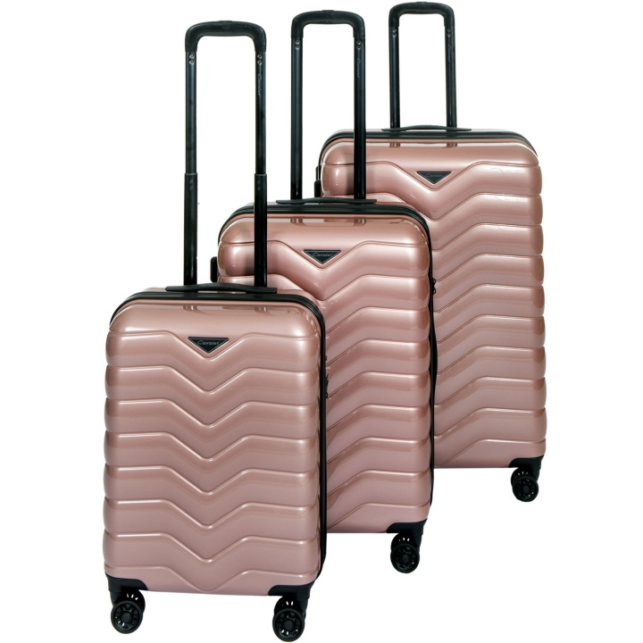 Cavalet Smygehuk Väskset 3st Rosa in the group Sport, leisure & Hobby / Travel accessories / Suitcases at TP E-commerce Nordic AB (D28059)