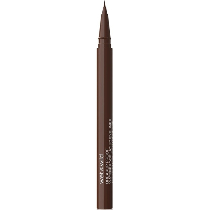 Wet n Wild Breakup Proof Liquid Eyeliner Brown in the group BEAUTY & HEALTH / Makeup / Eyes & Eyebrows / Eyeliner / Kajal at TP E-commerce Nordic AB (D28073)