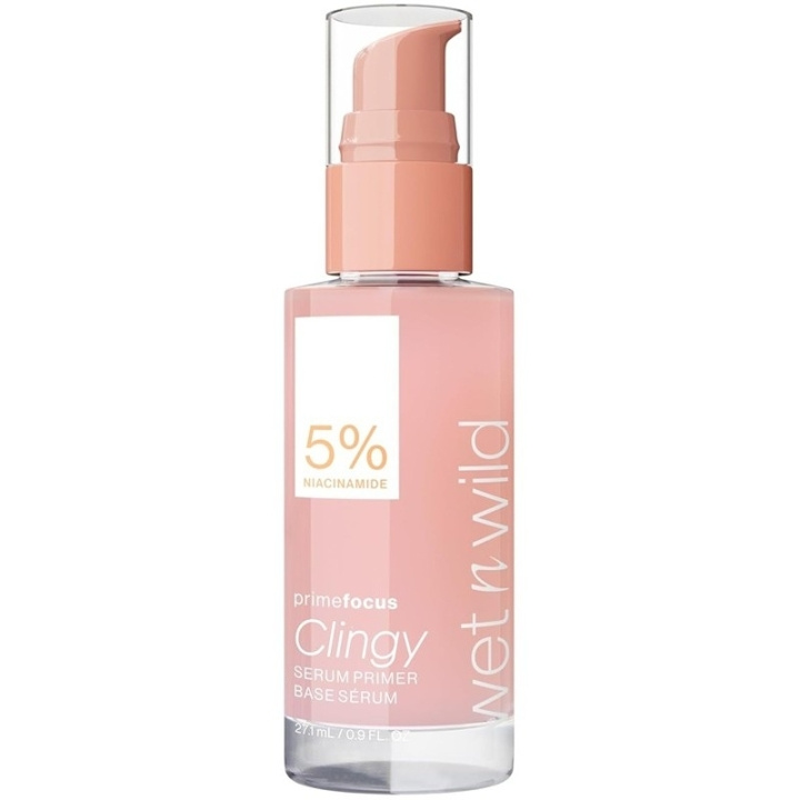 Wet n Wild Prime Focus Clingy Serum Primer 27ml in the group BEAUTY & HEALTH / Makeup / Facial makeup / Primer at TP E-commerce Nordic AB (D28082)
