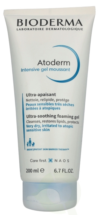 Bioderma Atoderm Intensive Gel Moussant 200 ml in the group BEAUTY & HEALTH / Skin care / Face / Day cream at TP E-commerce Nordic AB (D28157)