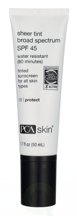 PCA Skin Sheer Tint Broad Spectrum SPF45 50 ml in the group BEAUTY & HEALTH / Skin care / Tanning / Sunscreen at TP E-commerce Nordic AB (D28166)