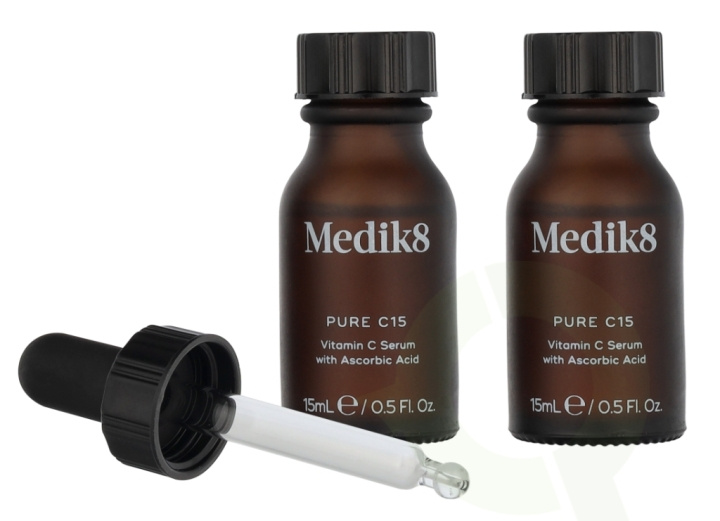 Medik8 Pure C15 Vitamin C Serum Set 30 ml 2x15ml in the group BEAUTY & HEALTH / Skin care / Face / Skin serum at TP E-commerce Nordic AB (D28232)