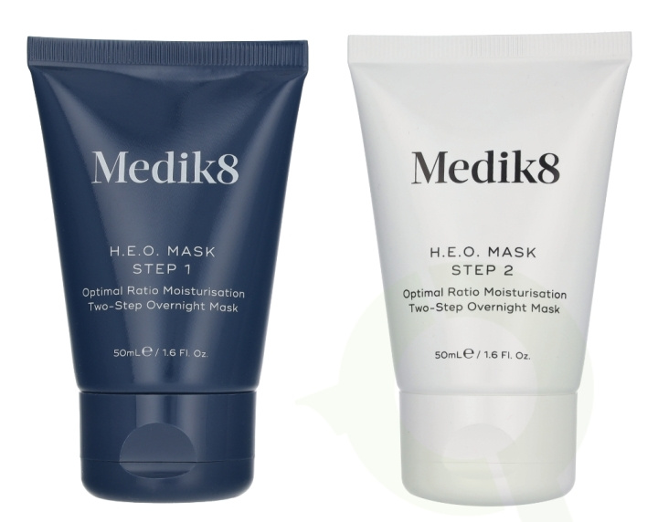 Medik8 H.E.O Mask Set 100 ml 2x50ml in the group BEAUTY & HEALTH / Skin care / Face / Day cream at TP E-commerce Nordic AB (D28246)
