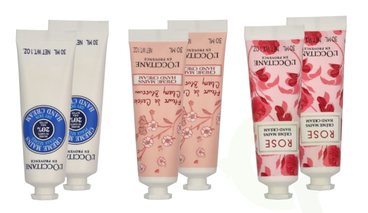 L\'Occitane Best Of Provence Set 180 ml Hand Cream 30ml - 2x Cherry Blossom/2x Rose Reines/2x Shea Butter in the group BEAUTY & HEALTH / Skin care / Face / Day cream at TP E-commerce Nordic AB (D28304)