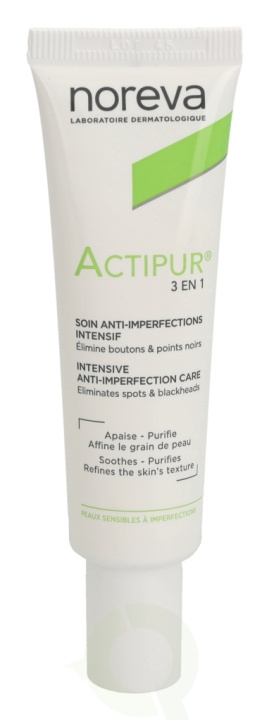 Noreva Actipur 3in1 Intensive Anti-Imperfection Care 30 ml in the group BEAUTY & HEALTH / Skin care / Face / Day cream at TP E-commerce Nordic AB (D28324)