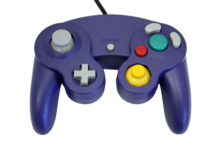 Retro-Bit Gamecube Controller Purple USB for PC in the group HOME ELECTRONICS / Game consoles & Accessories / Nintendo GameCube at TP E-commerce Nordic AB (D28370)