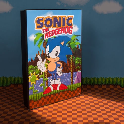 Fizz Creations Sonic Poster Light in the group TOYS, KIDS & BABY PRODUCTS / Children\'s room / Baby lamps at TP E-commerce Nordic AB (D28377)
