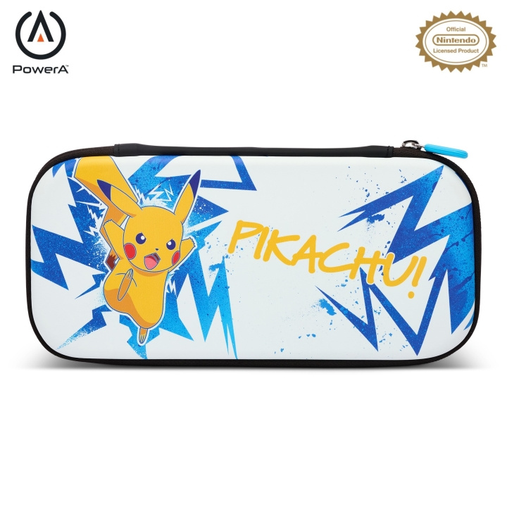 PowerA Slim Case for Nintendo Switch - OLED Model, Nintendo Switch or Nintendo Switch Lite - Pikachu High Voltage in the group HOME ELECTRONICS / Game consoles & Accessories / Nintendo Switch at TP E-commerce Nordic AB (D28392)