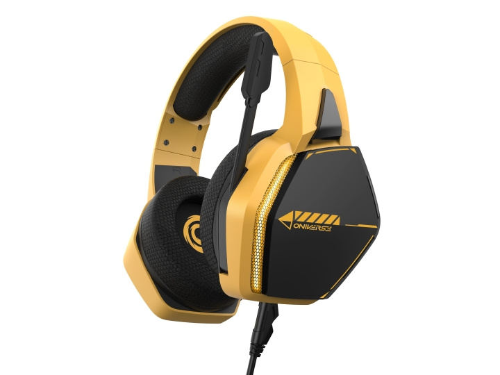 Oniverse Gaming Headset Nebula - Solarfire Yellow in the group COMPUTERS & PERIPHERALS / GAMING / Headset at TP E-commerce Nordic AB (D28403)