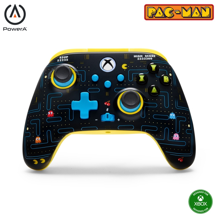 PowerA Wireless Controller for Xbox Series X - S – PAC-MAN SE in the group HOME ELECTRONICS / Game consoles & Accessories / Xbox Series X at TP E-commerce Nordic AB (D28410)