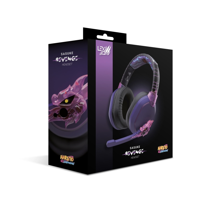 Lexip Sasuke Headset Design By Tsume - Naruto Shippuden in the group COMPUTERS & PERIPHERALS / GAMING / Headset at TP E-commerce Nordic AB (D28411)
