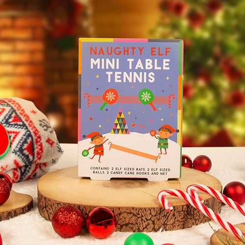 Fizz Creations Christmas Micheavious Elf Table Tennis (2234) in the group TOYS, KIDS & BABY PRODUCTS / Games / Board games at TP E-commerce Nordic AB (D28431)