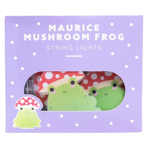 Fizz Creations Maurice Mushroom Frog String Light - Green, Red, White in the group HOME ELECTRONICS / Lighting / LED strips at TP E-commerce Nordic AB (D28437)