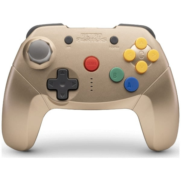 Retro-Fighters Brawler64 Bluetooth NSO - Gold in the group HOME ELECTRONICS / Game consoles & Accessories / Nintendo Switch at TP E-commerce Nordic AB (D28444)