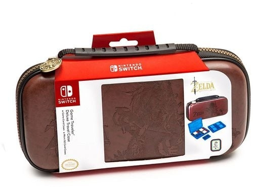 Nintendo Switch Deluxe Travel Case - Zelda (Brown) in the group HOME ELECTRONICS / Game consoles & Accessories / Nintendo Switch 2 at TP E-commerce Nordic AB (D28503)